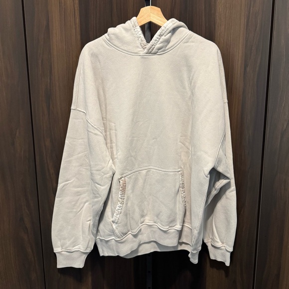 Abercrombie & Fitch Essential Popover Hoodie Light Grey Camo Pattern Size XL - Picture 6 of 11